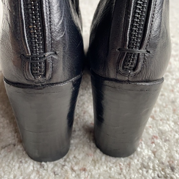 SILVANO SASSETTI Heeled Booties sz FR 37.5, US 6.5-7 - Picture 8 of 16